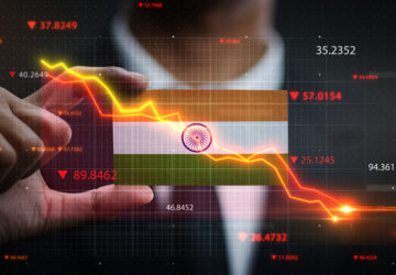 graph-falling-down-front-india-flag-crisis-concept
